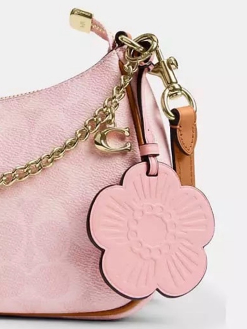 COACH POWER PINK TERI SHOULDER. - Picture 2 of 14